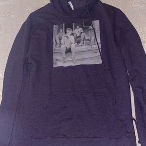Men's Dark Purple Golden Girls Graphic Hoodie